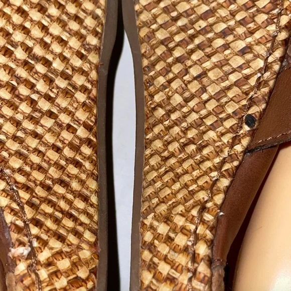 b.o.c. Tan Leather Cut-Out Sandals - Picture 3 of 6